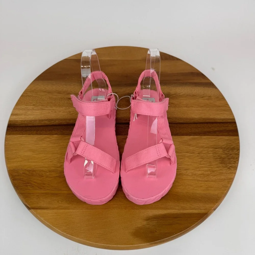 New Big Kids Dolce Vita Zaidey Platform Comfort Pink Sandals‎ Size 3 Y